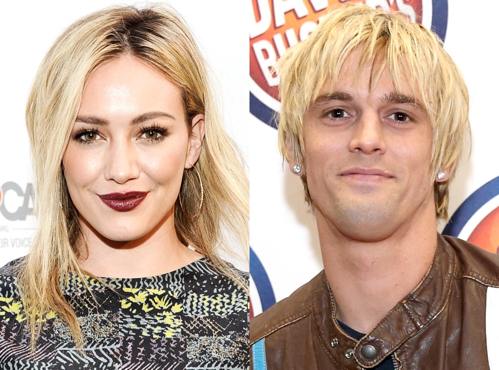 Hilary Duff, Aaron Carter