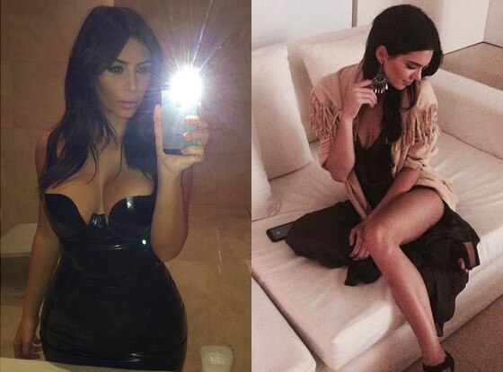 Kim Kardashian shows off her signature curves in elegant black bodysuit |  Daily Mail Online