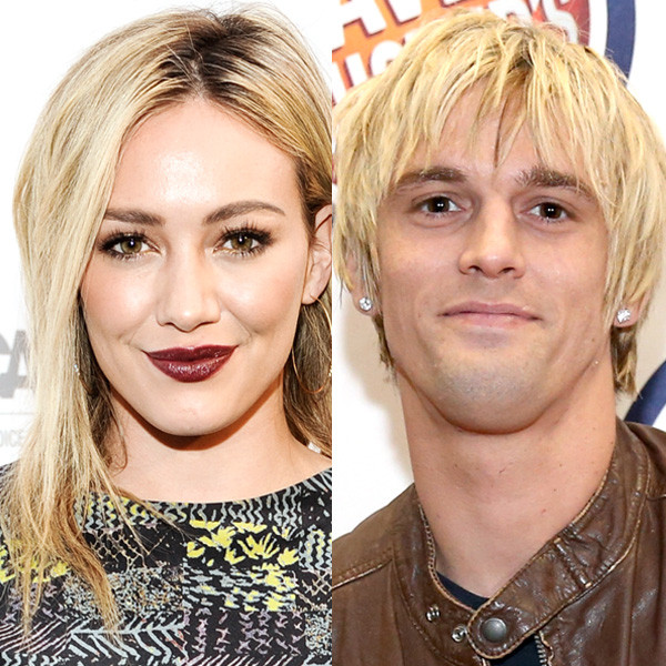 Aaron Carter It S Time For Me To Stop Talking About Hilary Duff E Online