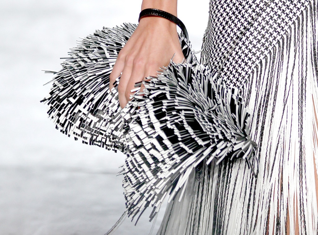 Fringe Clutch from NYFW Spring 2015: Best Accessories | E! News