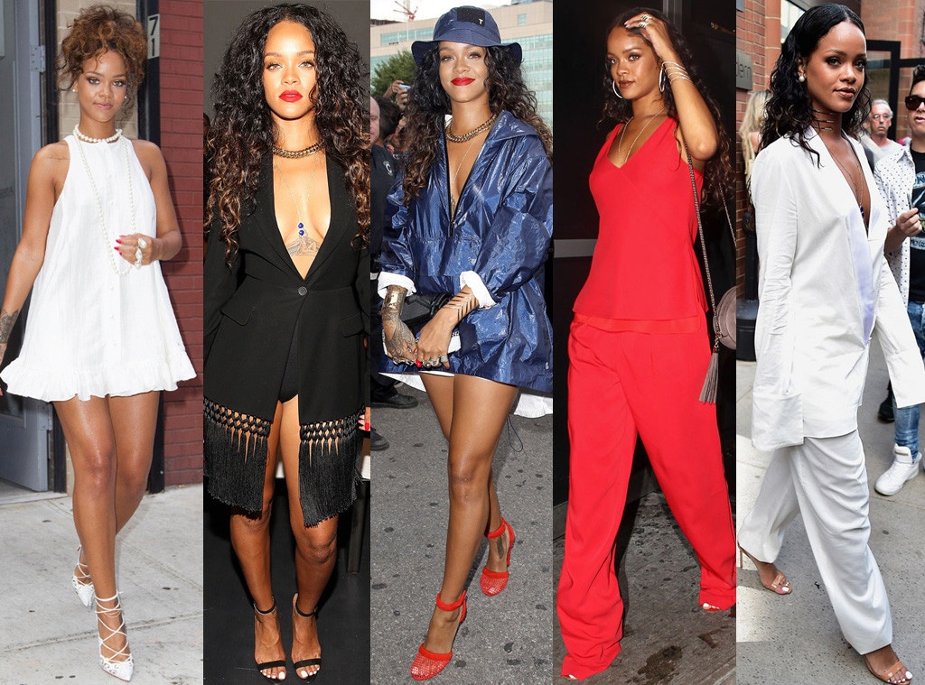 Rihanna, New York Fashion Week 