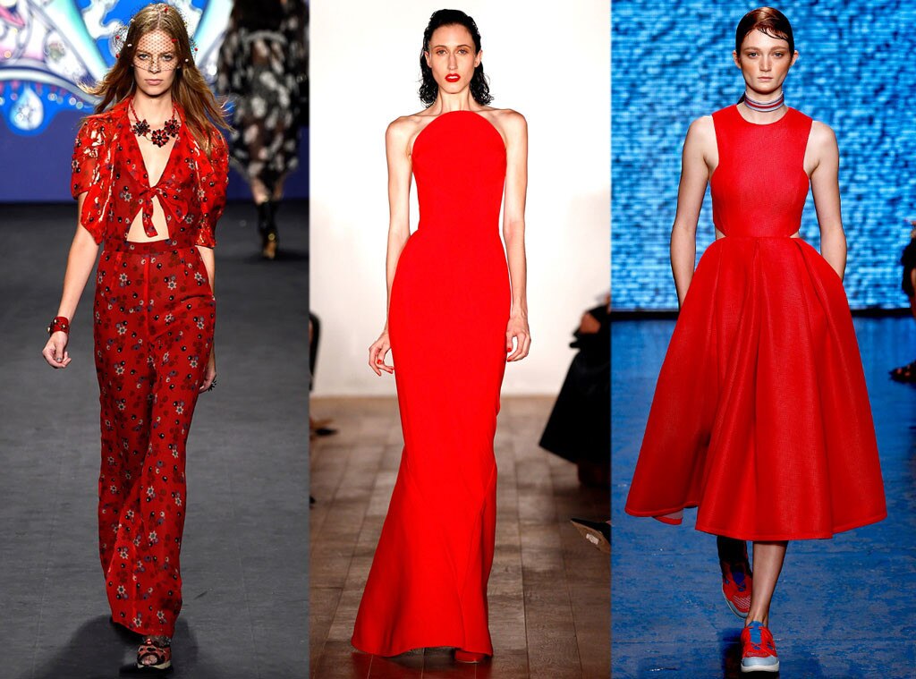 Cherry Red from Hottest Colors from New York Fashion Week Spring 2015 ...