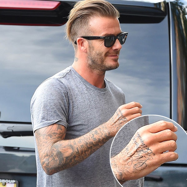 David Beckham tattoos - his sentimental family ink | Gallery |  Wonderwall.com