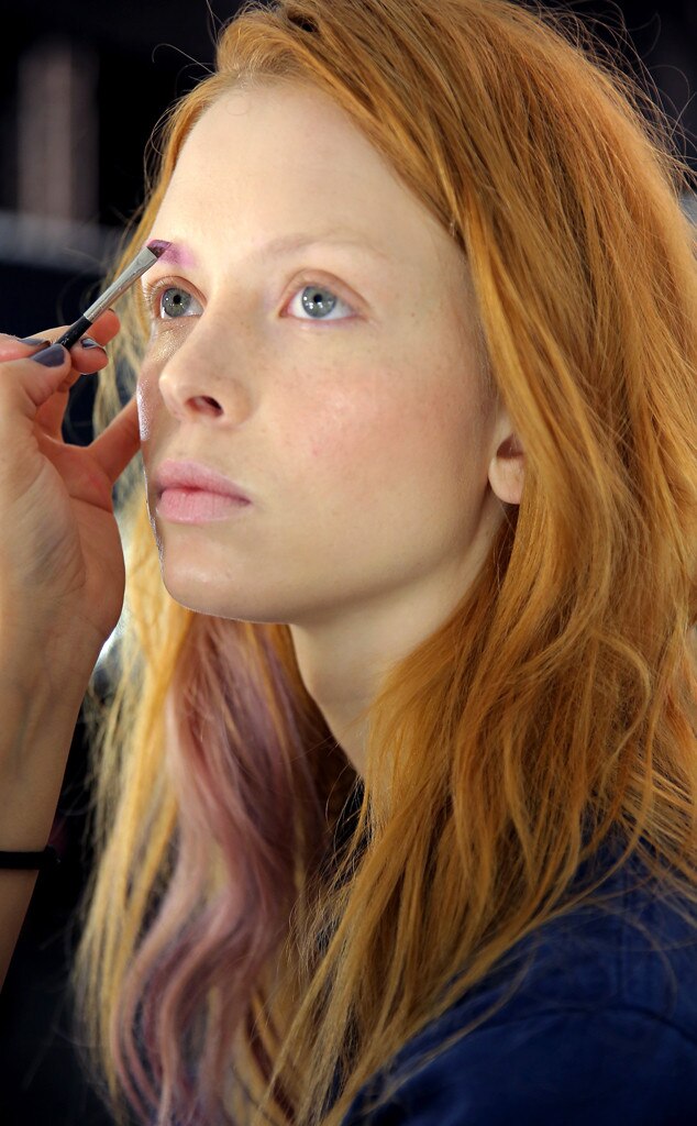 Beauty By Benz: New York Fashion Week: Backstage at Trina 