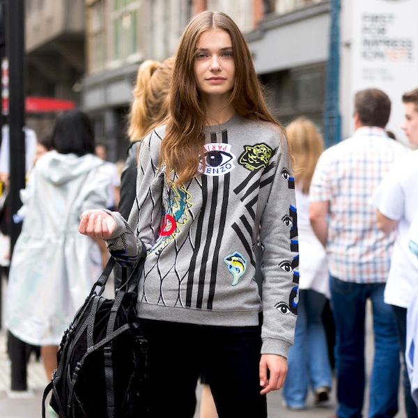 Adrianna Zajdler from Street Style: London Fashion Week Spring 2015 | E ...