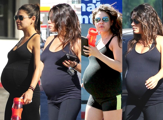 Mila Kunis Apparently Wants to Give Birth in a Yoga Studio: 8 Photos of ...