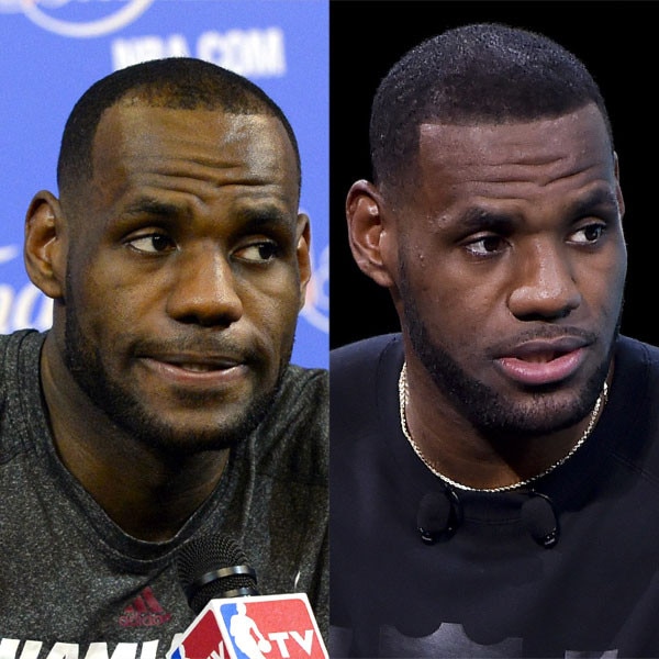 lebron new hair