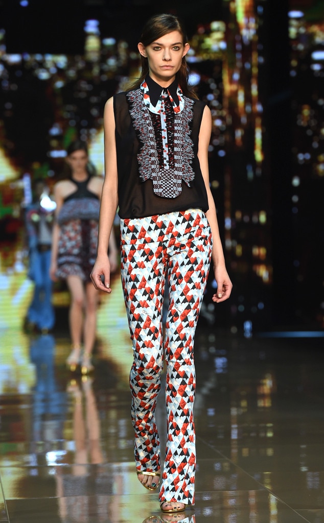 Just Cavalli from Best Looks From Milan Fashion Week Spring 2015 | E! News