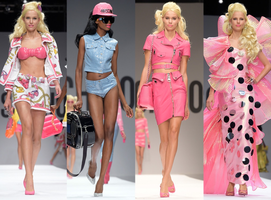 Rent The Runway - Barbie as the MOSCHINO - the official page muse. Jeremy  Scott sent models down the runway to the tune of Barbie Girl. His new  collection, coming soon to