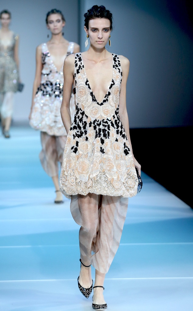 Giorgio Armani from Best Looks From Milan Fashion Week Spring 2015 | E ...