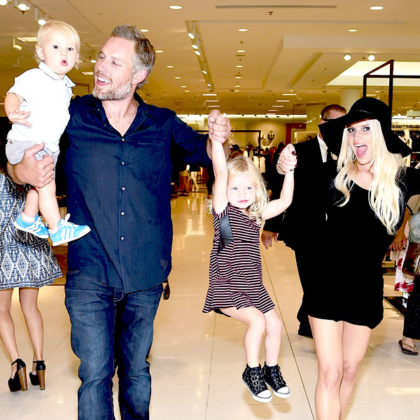 Jessica Simpson's Kids Are Adorable as They Attend Mom's Fashion Show ...