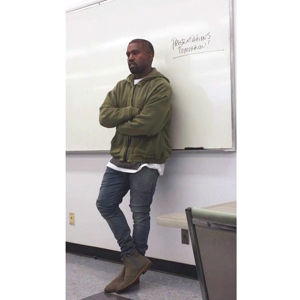 Kanye West, Instagram