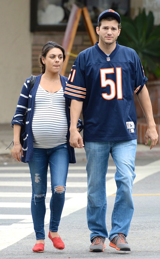 Mila Kunis and Ashton Kutcher Have a Busy Day—Pics and ...
