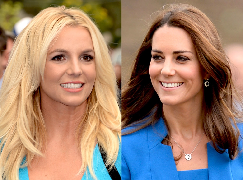 Britney Spears, Kate Middleton