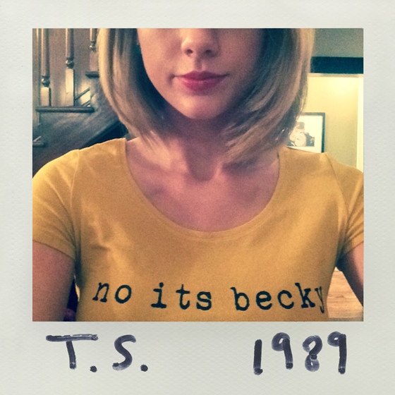 Taylor Swift, No It's Becky, Tumblr