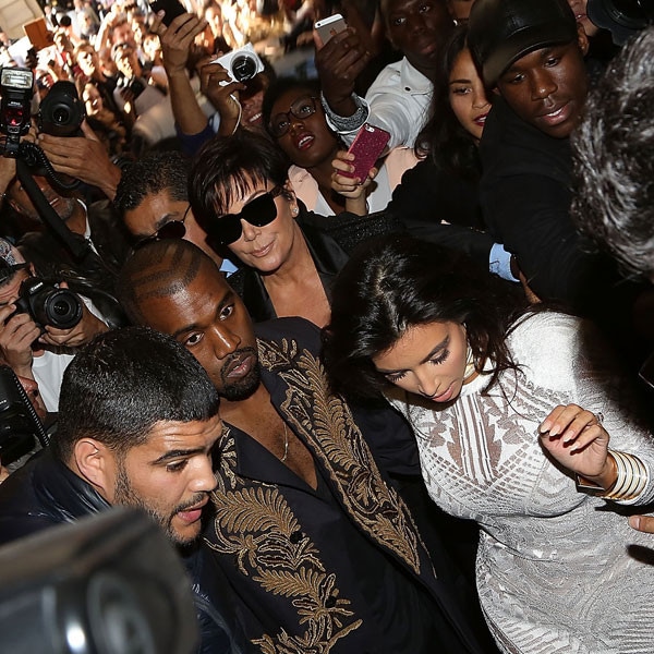 Kim Kardashian West, Kanye West, Kris Jenner