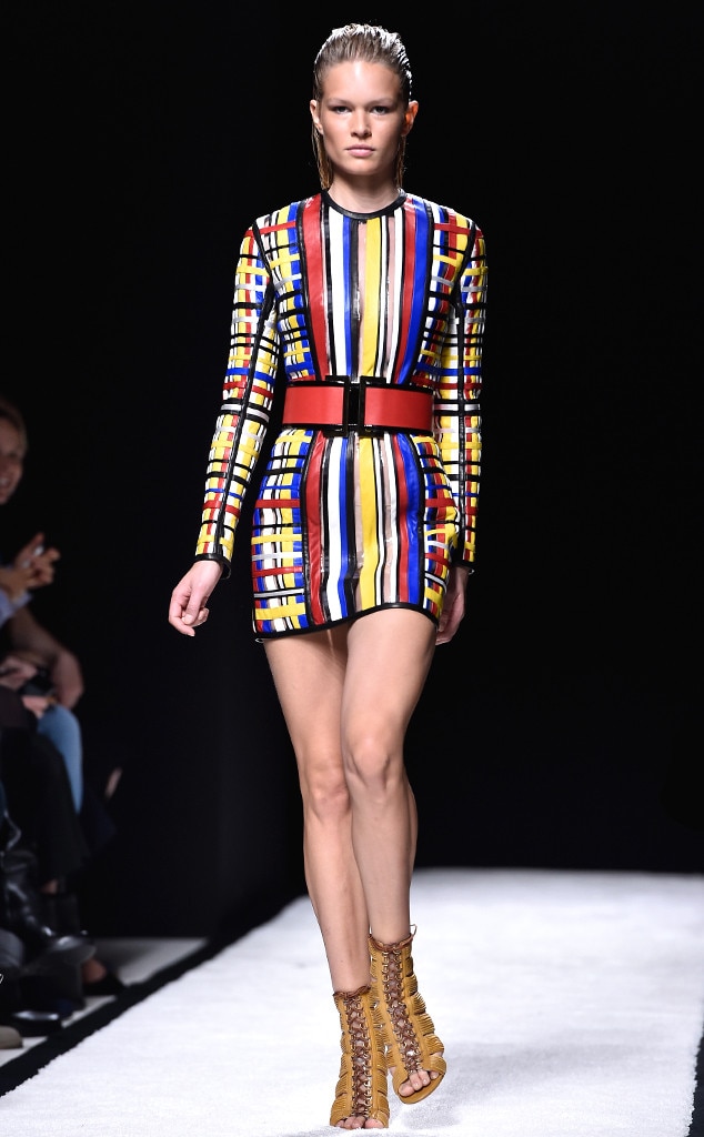 Balmain from 100 Best Fashion Week Looks from All the Spring 2015 ...