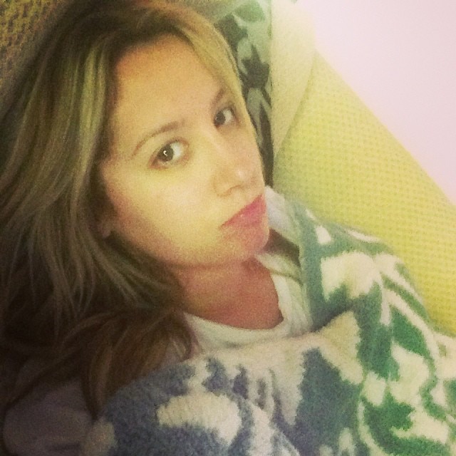 Ashley Tisdale from Celebs in Bed E! News