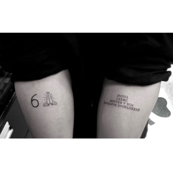 Drake's “All Kinds” Arm Tattoo- PopStarTats