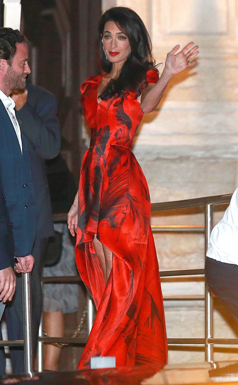 Amal Alamuddin, Clooney Wedding