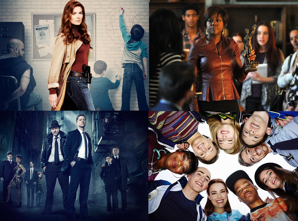 Red Band Society, Gotham, Mysteries of Laura, How to Get Away With Murder