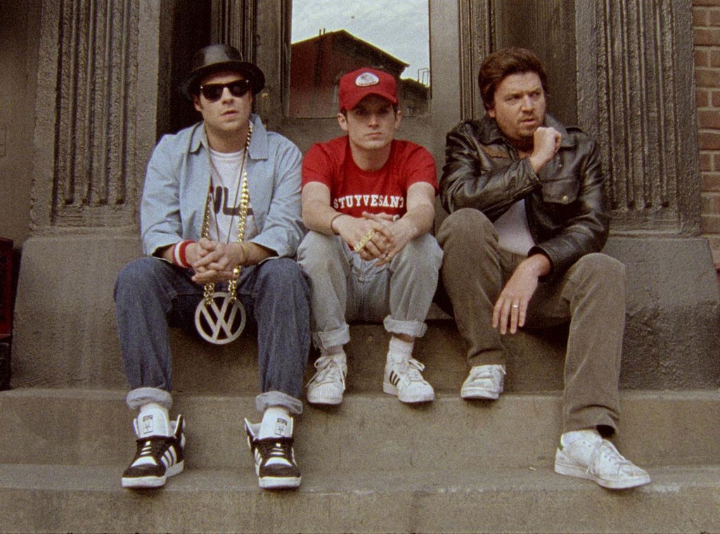 Seth Rogen, Danny McBride & Elijah Wood in Beastie Boys' Make Some
