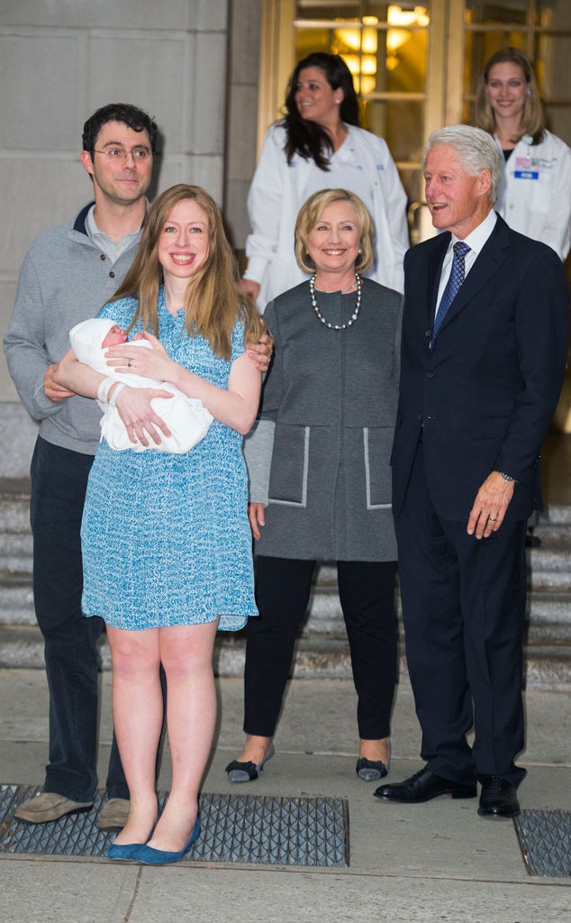 Chelsea Clinton, Marc Mezvinsky, Hillary Clinton, Bill Clinton