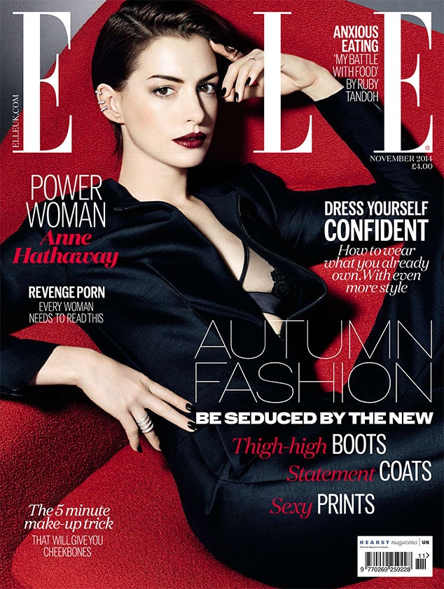 Anne Hathaway, ELLE UK