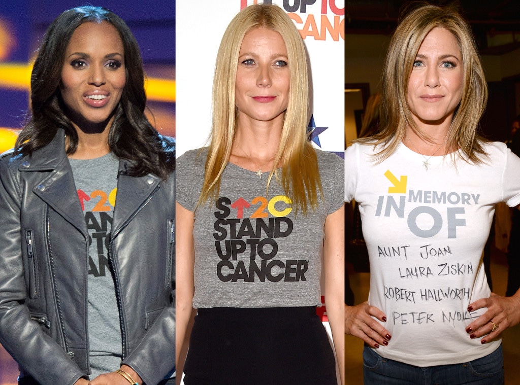 Gwyneth Paltrow, Jennifer Aniston, Kerry Washington, Stand Up to Cancer