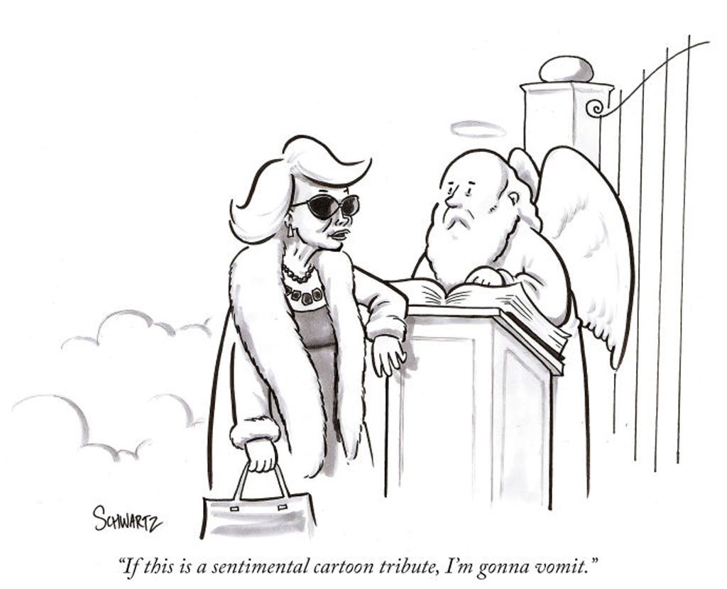 Joan Rivers Cartoon, The New Yorker