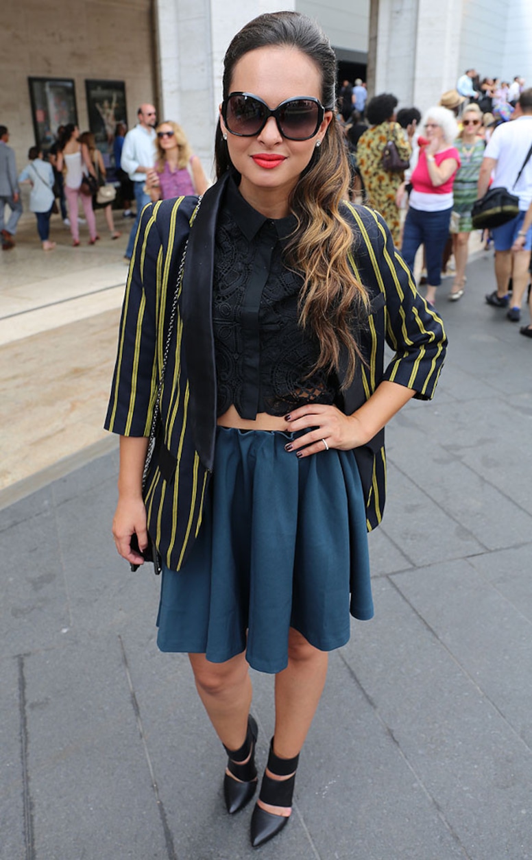 Melanee Shale, Street Style, New York Fashion Week 2014