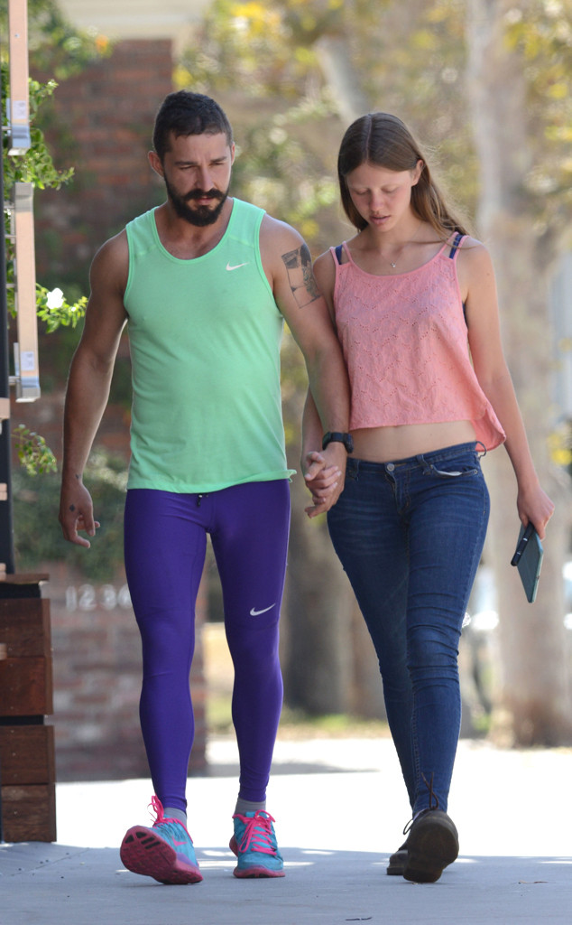 Shia LaBeouf the Tightest, Most Colorful Outfit Ever - E! Online CA