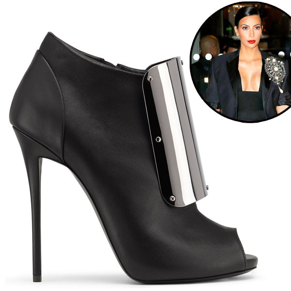 Kim K Inspired Giuseppe Zanotti Shoe Named &quot;Mrs. West&quot; E