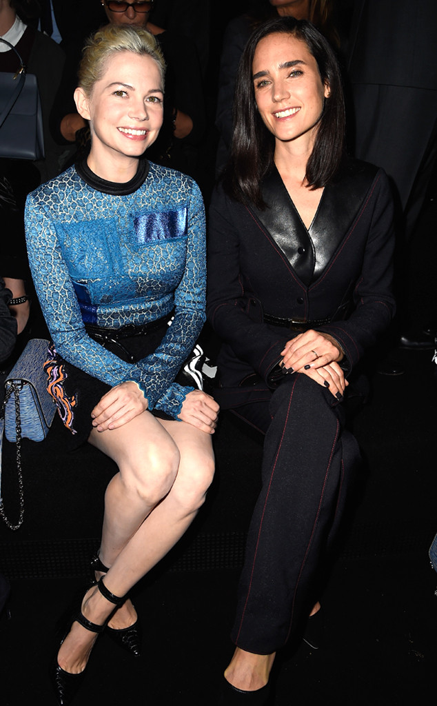 Jennifer Connelly, Michelle Williams, and More in Louis Vuitton's Front Row
