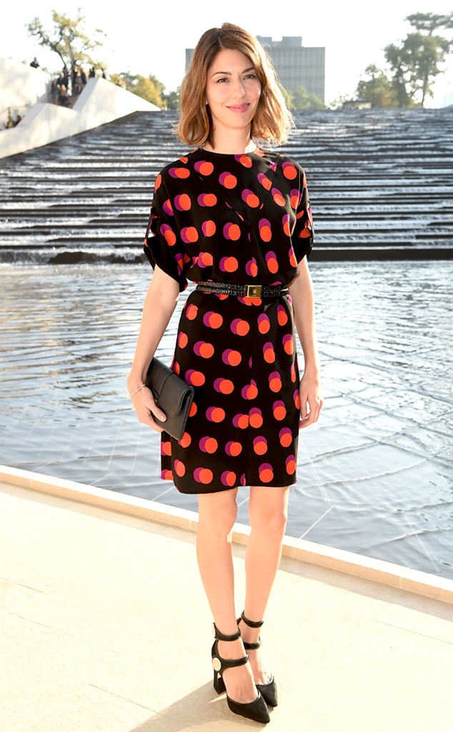 Sofia Coppola from Stars at Paris Fashion Week Spring 2015 | E! News