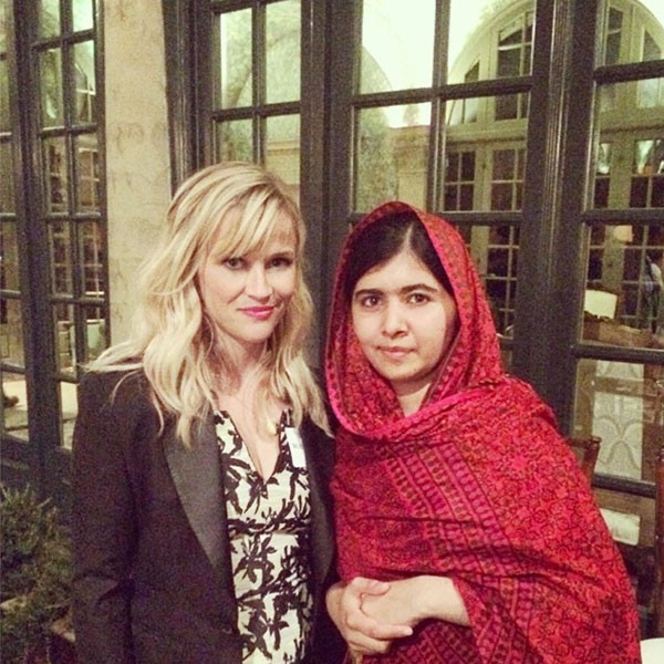 Reese Witherspoon, Malala Yousafzai 