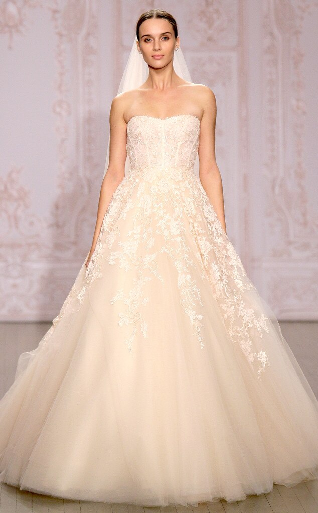 Monique Lhuillier from Best Looks From Fall 2015 Bridal Collections | E ...