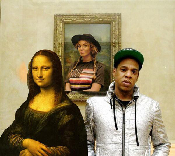 Internet Responds To Bey Jay S Mona Lisa Pic With New Memes E Online