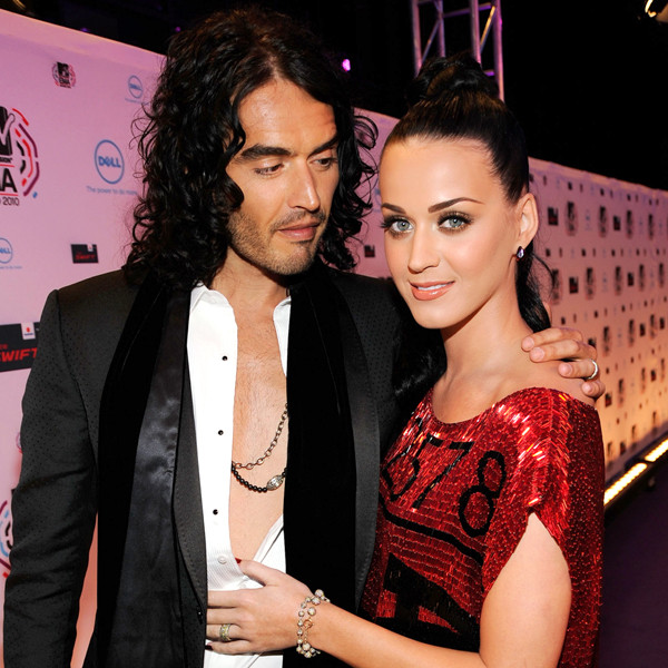 Russell Brand Laughs Off Katy Perry Questions: Watch