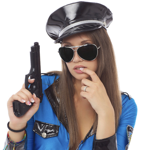 Womens Police costume. The coolest
