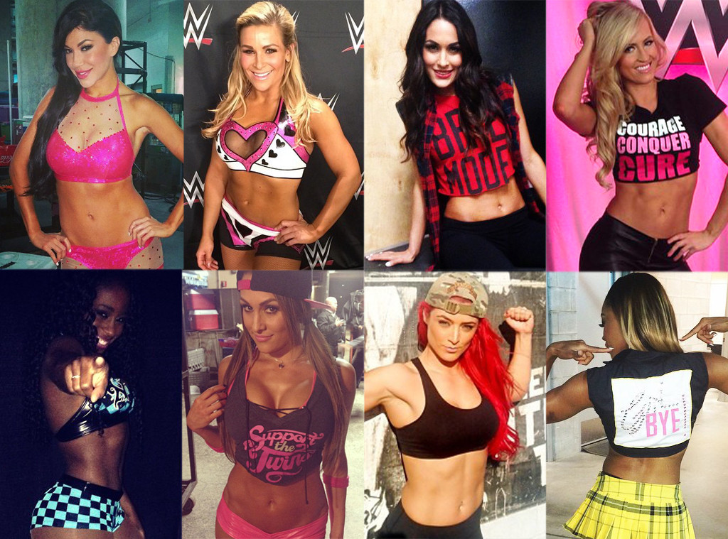 Which One Of The Total Divas Deserves The Wwe Divas Championship Vote For Your Favorite E Online Uk