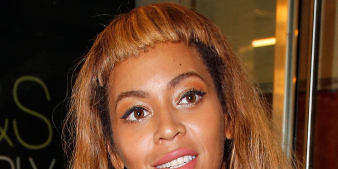 beyoncé's super short bangs new haircut or wig e online
