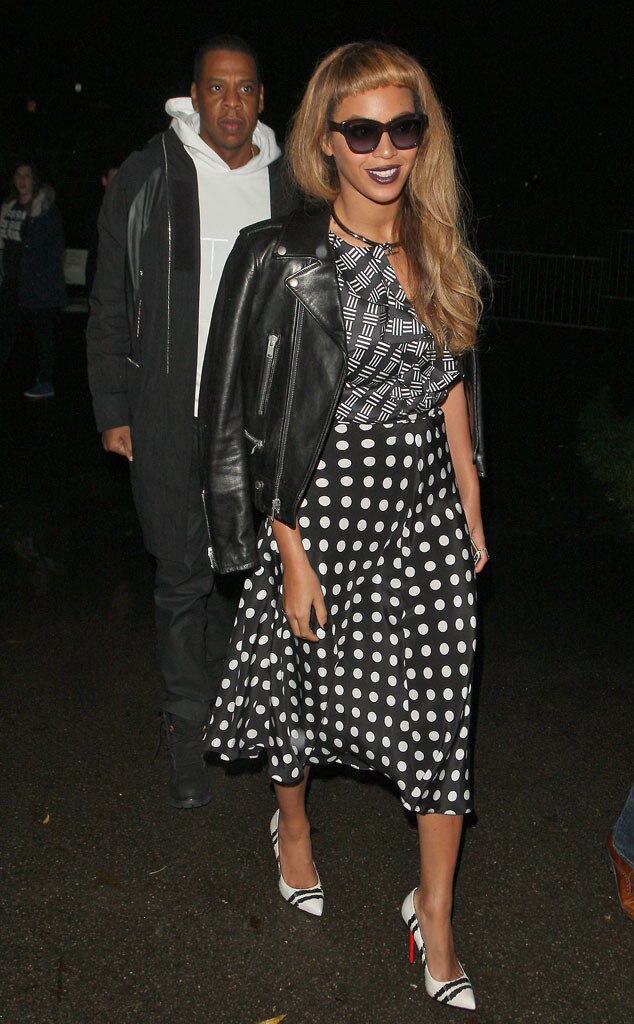 Beyonce Jay Z Match During Date Night in London See the Pic