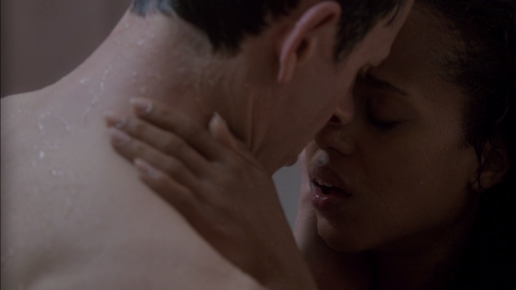 Scandal, Fitz and Olivia in the shower, Season 2 episode 20