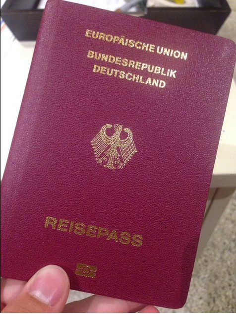 alemania, pasaporte