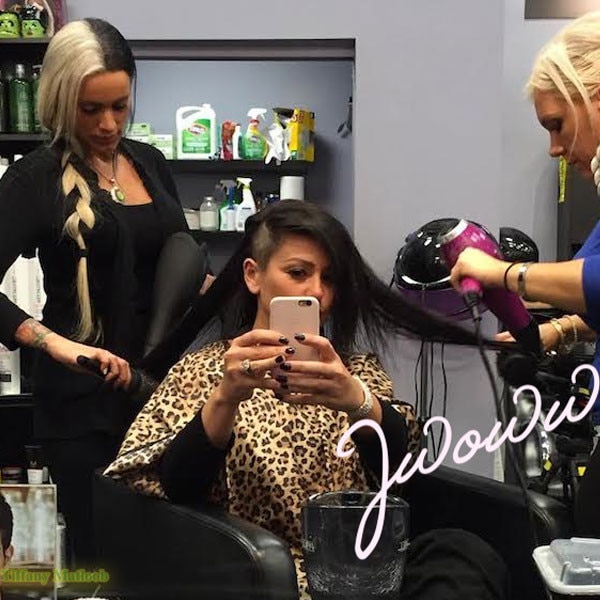 JWoww Says She Pulled a Britney Shaves the Side of Her Head