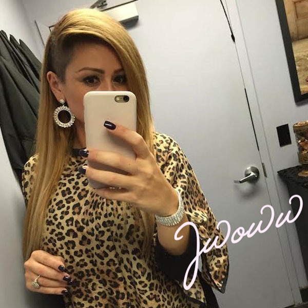 JWoww Says She Pulled a Britney Shaves the Side of Her Head