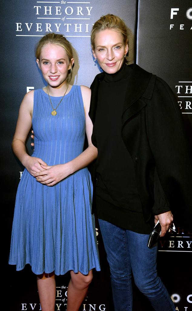 Uma Thurman's 16YearOld Daughter Maya Looks Just Like Her Famous Mama