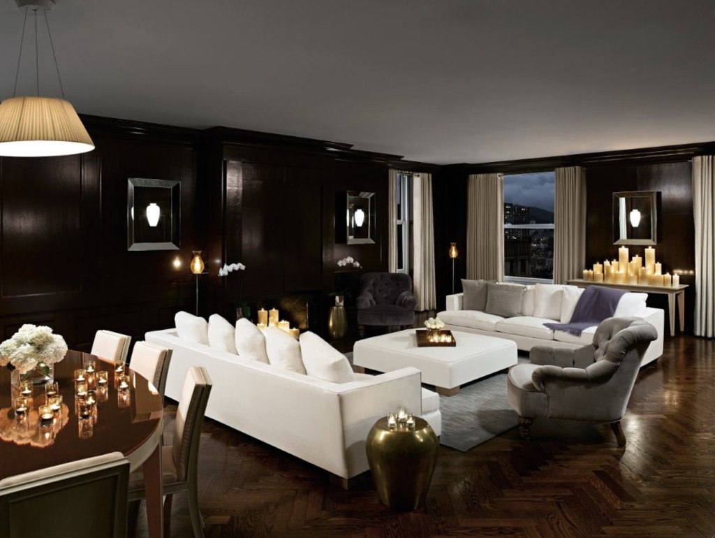 clift hotel living room