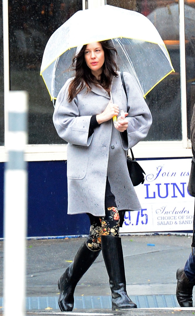 Liv Tyler from Stars' Rainy Day Style | E! News